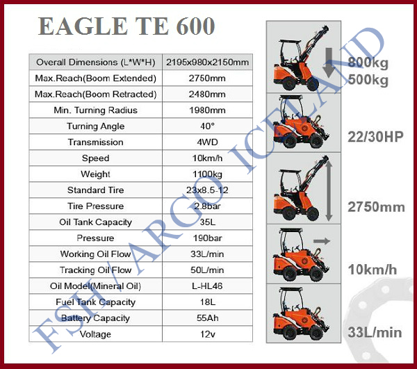 EAGLE TE 1200-800-600 