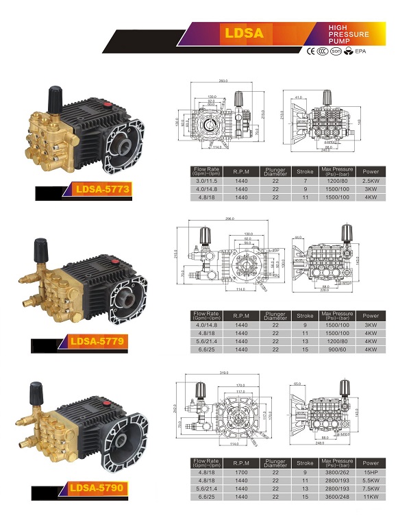 Dísel - háþrýstidælur