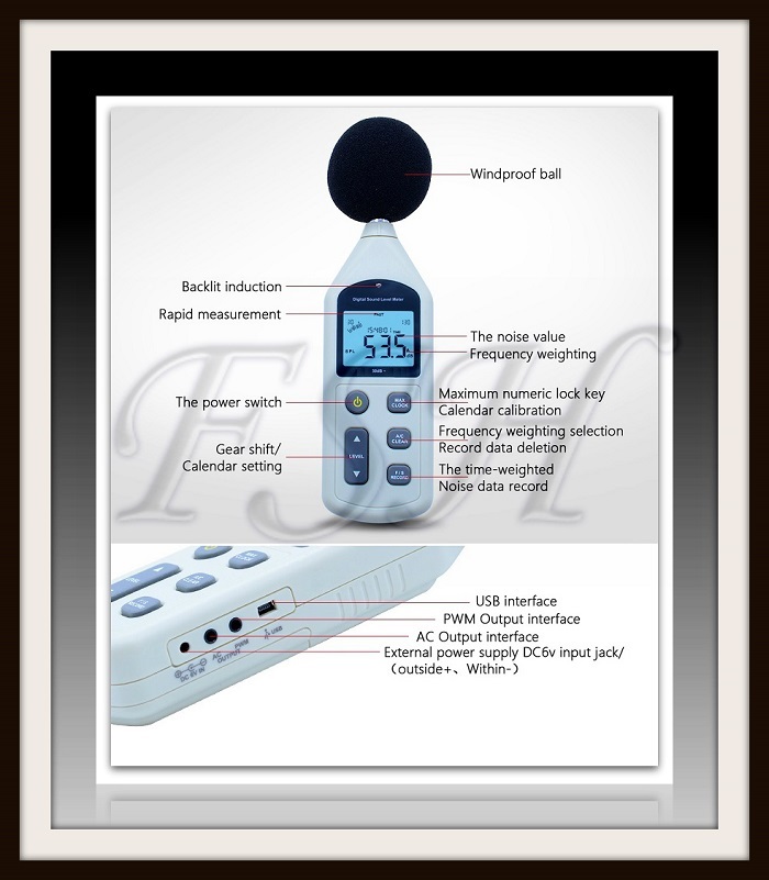 FSH-DB HLJÓÐMÆLIR 